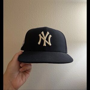 New Era Pink and Black 59FIFTY Cap